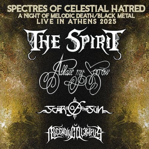 SPECTRES OF CELESTIAL HATRED by The Gallery - THE SPIRIT / ABLAZE MY SORROW / SCAR OF THE SUN / ASCENDING OLYMPUS