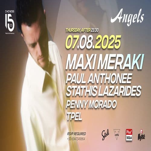 Maxi Meraki at Angels Club Thu 7/8